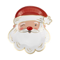 Santa Shaped Plate