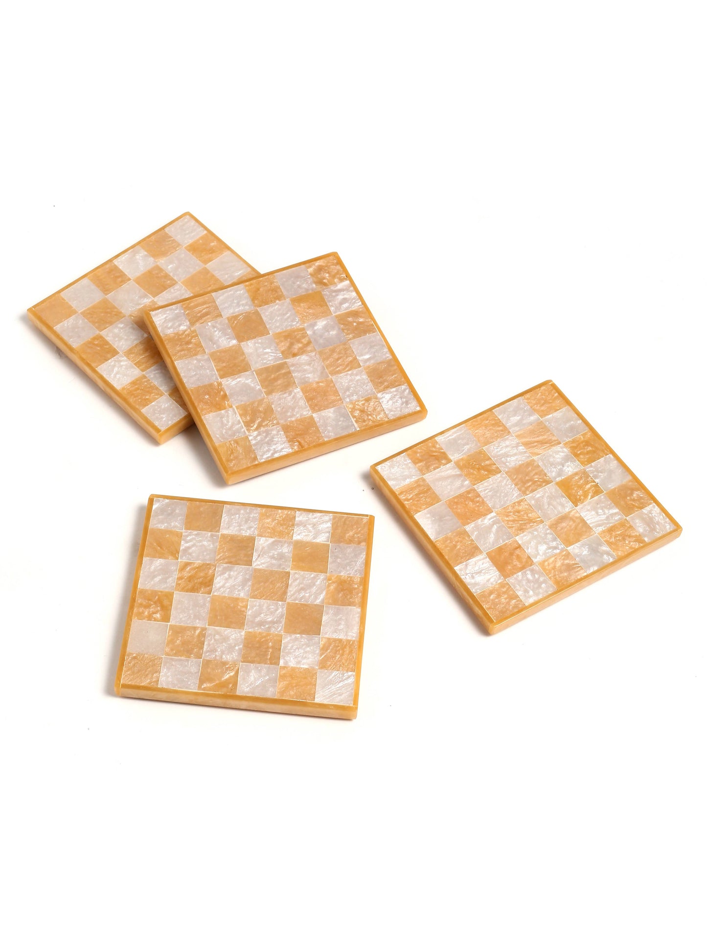 Citris Check Coaster - Set of 4
