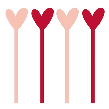 Lovely Stir Sticks - Set of 4