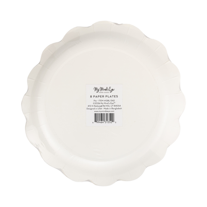 Pumpkin Pie 8" Paper Plates