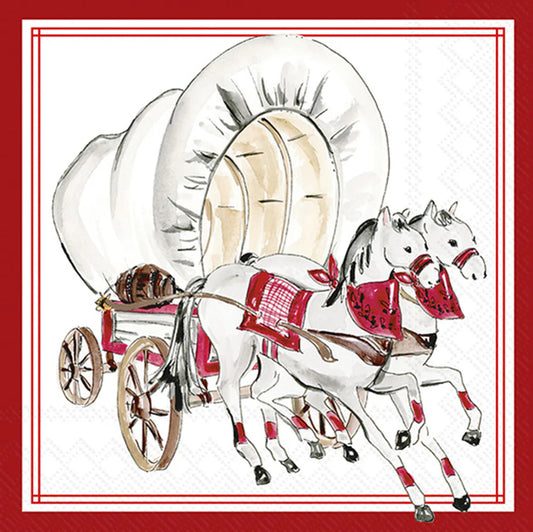 University of Oklahoma Schooner Cocktail Napkin