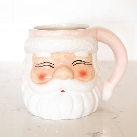 Pink Santa Mug