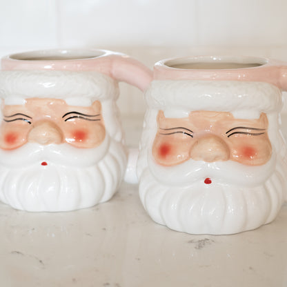 Pink Santa Mug