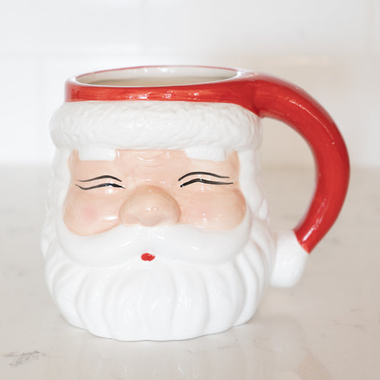 Red Santa Mug